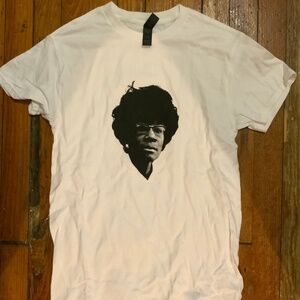 New Shirley Chisholm handmade screen printed white t-shirt size-small
